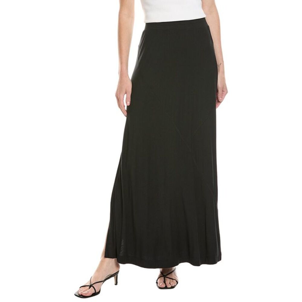 Atm Anthony Thomas Melillo Womens Jersey Midi Skirt, Black